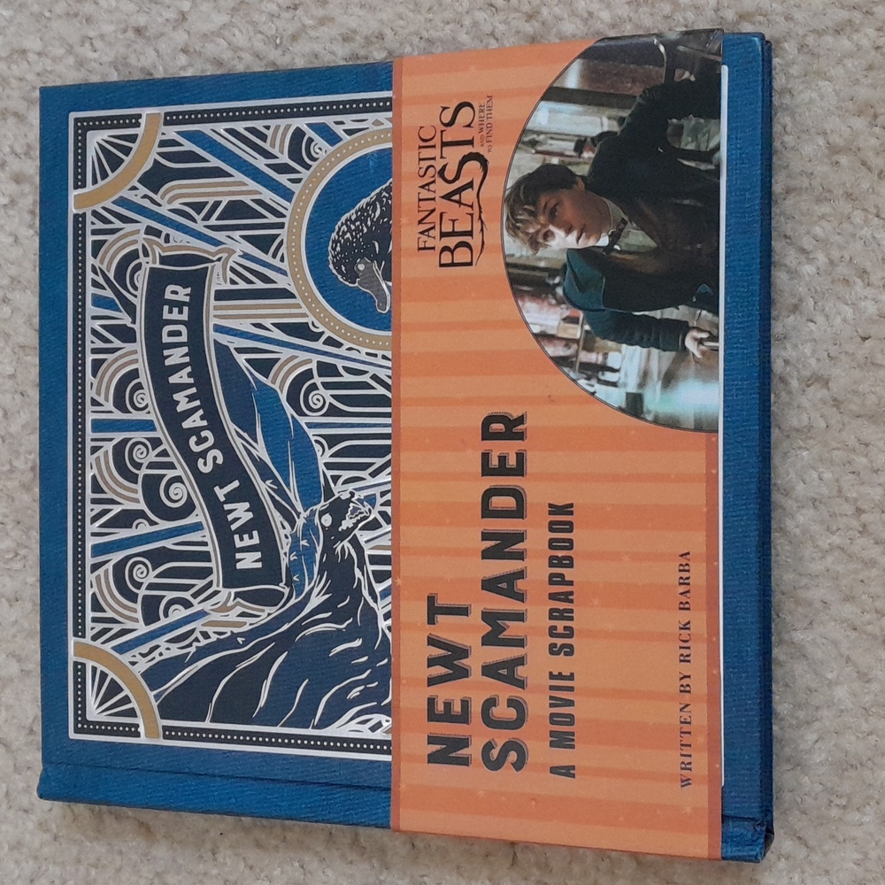 New Newt Scamander Harry Potter Movie Book